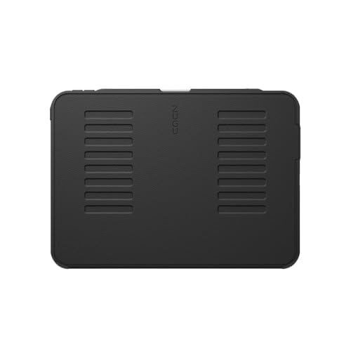 Zugu Case for iPad Pro 11 (M4) 2024 - Slim Protective Cover with Apple Pencil Holder, Auto Wake/Sleep, Multiple Viewing Angles | Perfect for Work, Travel & Home Use | iPad Pro 11 Inch Protective Case in Black