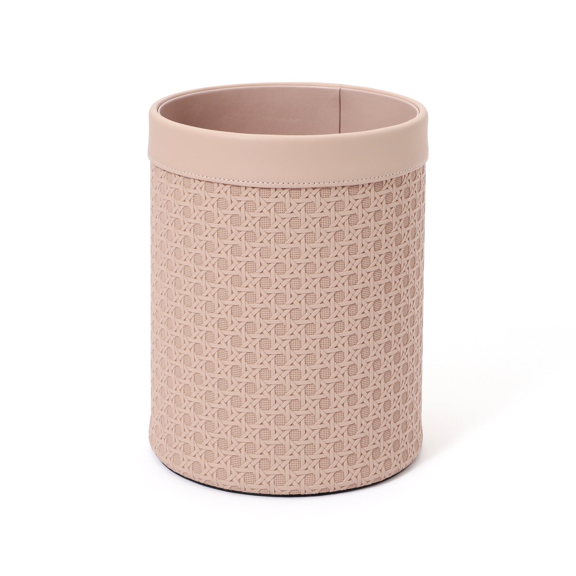 Pink Embossed Dust Box - Small Decorative Storage Bin for Makeup, Jewelry & Office Supplies | Perfect for Vanity, Dresser & Desk Organization