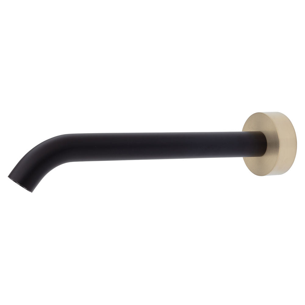 Fienza Kaya Matte Black Bathroom Basin Outlet - 220mm Sink Drain for Modern Bathroom & Vanity Decor