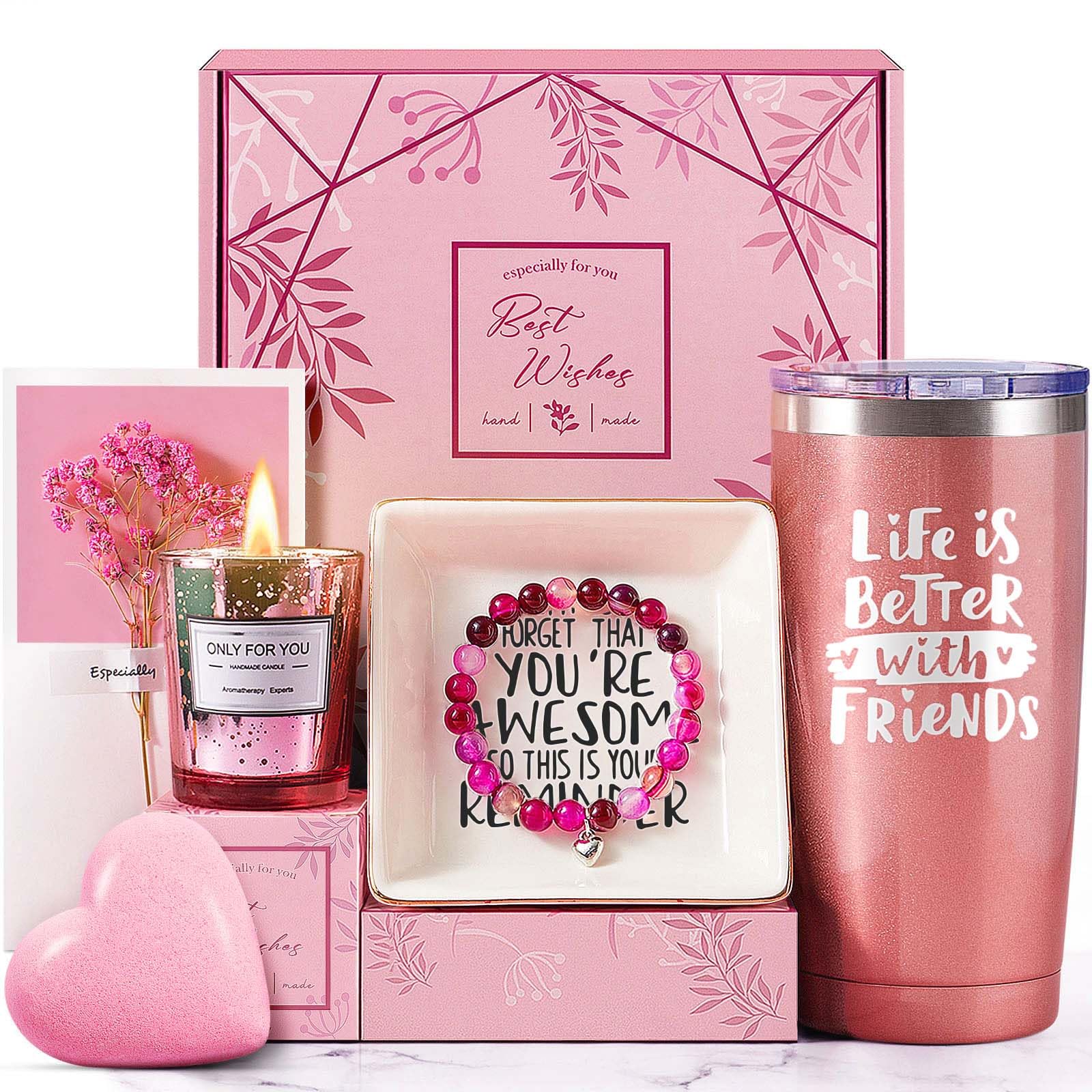 Best Birthday Gifts for Women - Unique Presents for Best Friend, Sister, BFF | Thoughtful Friendship Gifts for Mother's Day, Galentine's Day & Christmas | Perfect for Her, Female Friends & Sisters | Great for Special Occasions & Surprise Deliveries
