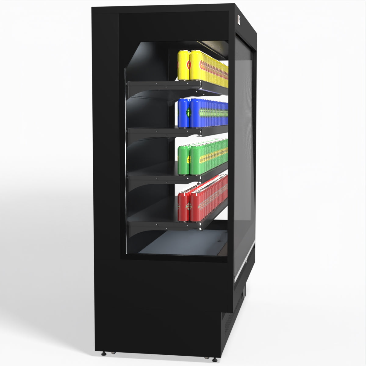 AG 1524mm Commercial Open Multi-Deck Display Refrigerator for Supermarkets - Ideal for Grocery Stores, Convenience Stores & Retail Food Display