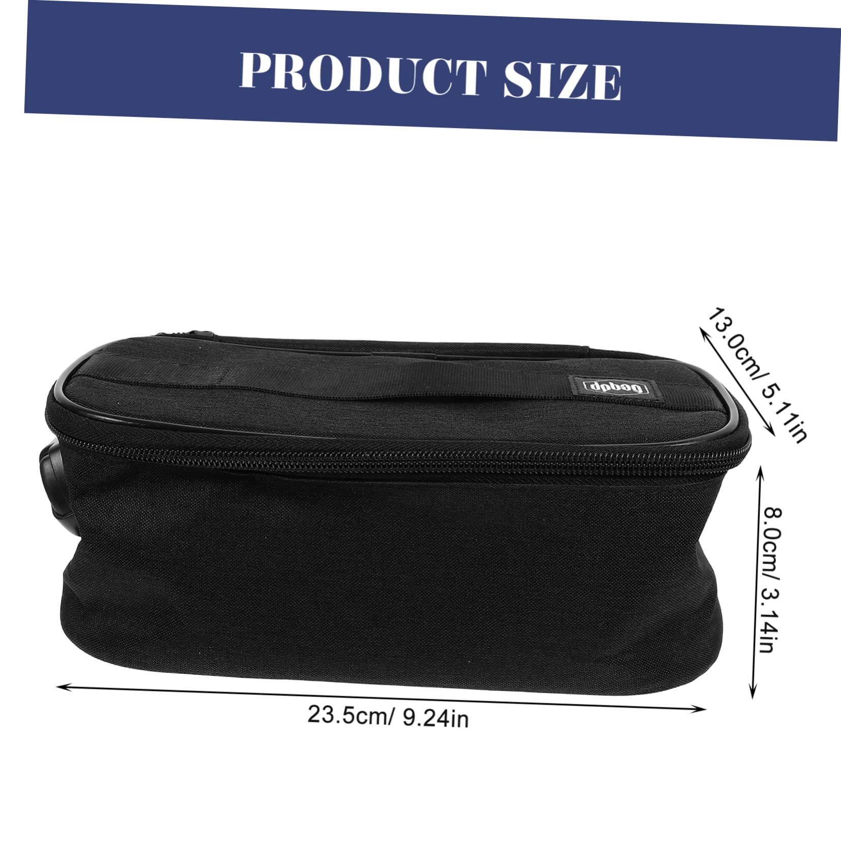 MagicLulu Travel Toiletry Bag for Women - Compact Zippered Makeup Organizer with Hanging Hook | Perfect for Airplane Carry-On, Weekend Getaways & Gym Essentials