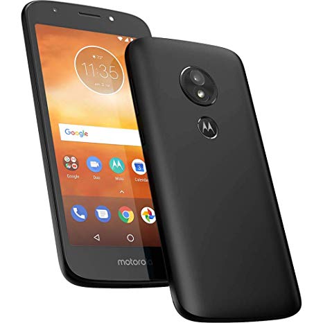 Motorola Moto E5 16GB Unlocked Smartphone - Gray (CDMA/GSM Compatible) for TracFone - Perfect for Travel, Business & Everyday Use