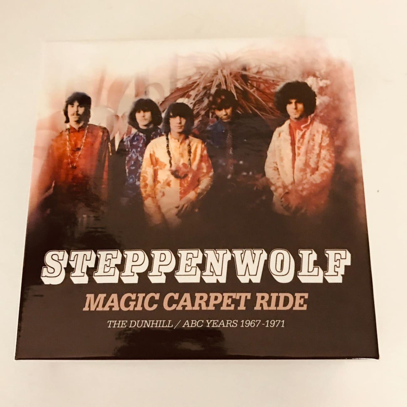 Steppenwolf Magic Carpet Ride: The Dunhill/ABC Years 1967-1971 - 8 CD Box Set with Book & Poster - Rare EU Import - Perfect for Classic Rock Collectors & Music Enthusiasts
