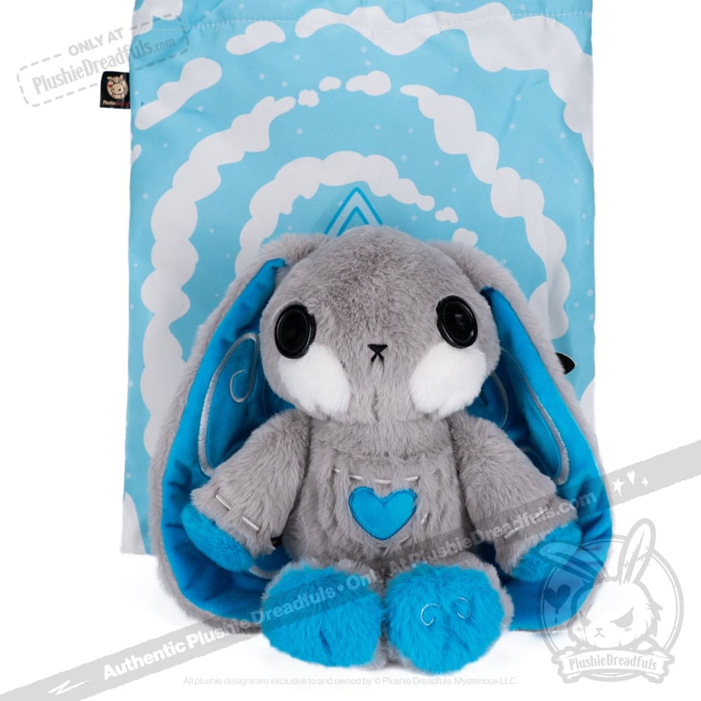 Plushie Dreadfuls Asthma Rabbit V2 - Soft Stuffed Animal Toy for Kids with Asthma Awareness | Cute Comfort Plush for Bedroom Decor, Gift for Children with Breathing Conditions