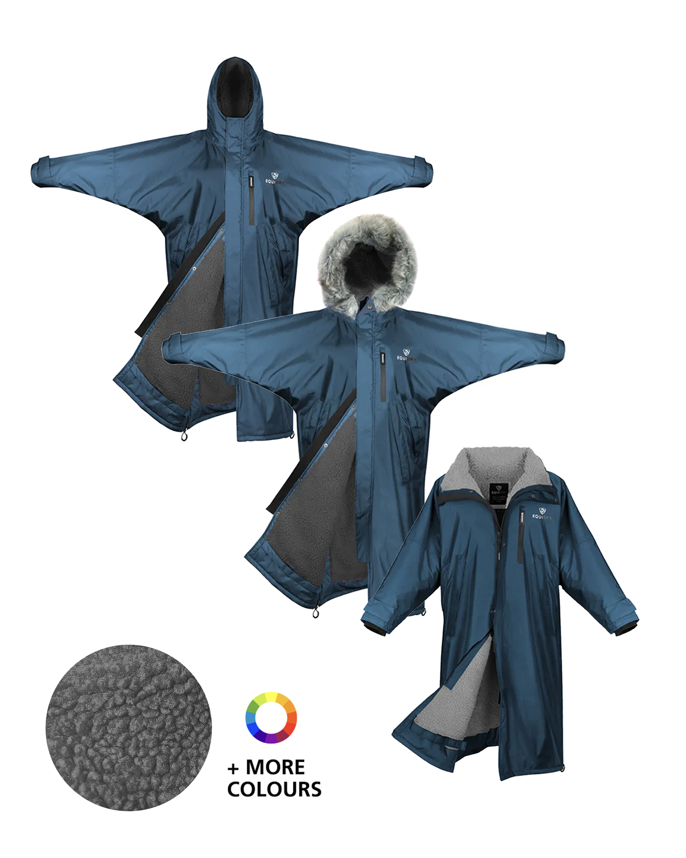 Evolution Thick Fleece Lining Winter Jacket - Warm & Cozy Outerwear for Men & Women - Perfect for Cold Weather, Hiking, and Outdoor Activities