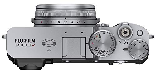 FUJIFILM X100V Digital Camera - 26.1MP APS-C Sensor, 23mm F2 Lens, 4K Video, Compact Travel & Street Photography Camera for Professionals & Enthusiasts | Perfect for Travel, Vlogging & Everyday Photography