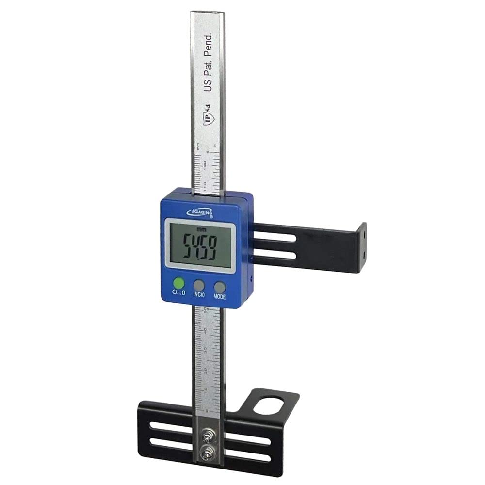 iGaging Digital Readout DRO EZ-Depth for Drill Press - Precision Depth Measurement Tool for Woodworking & Metalworking Projects