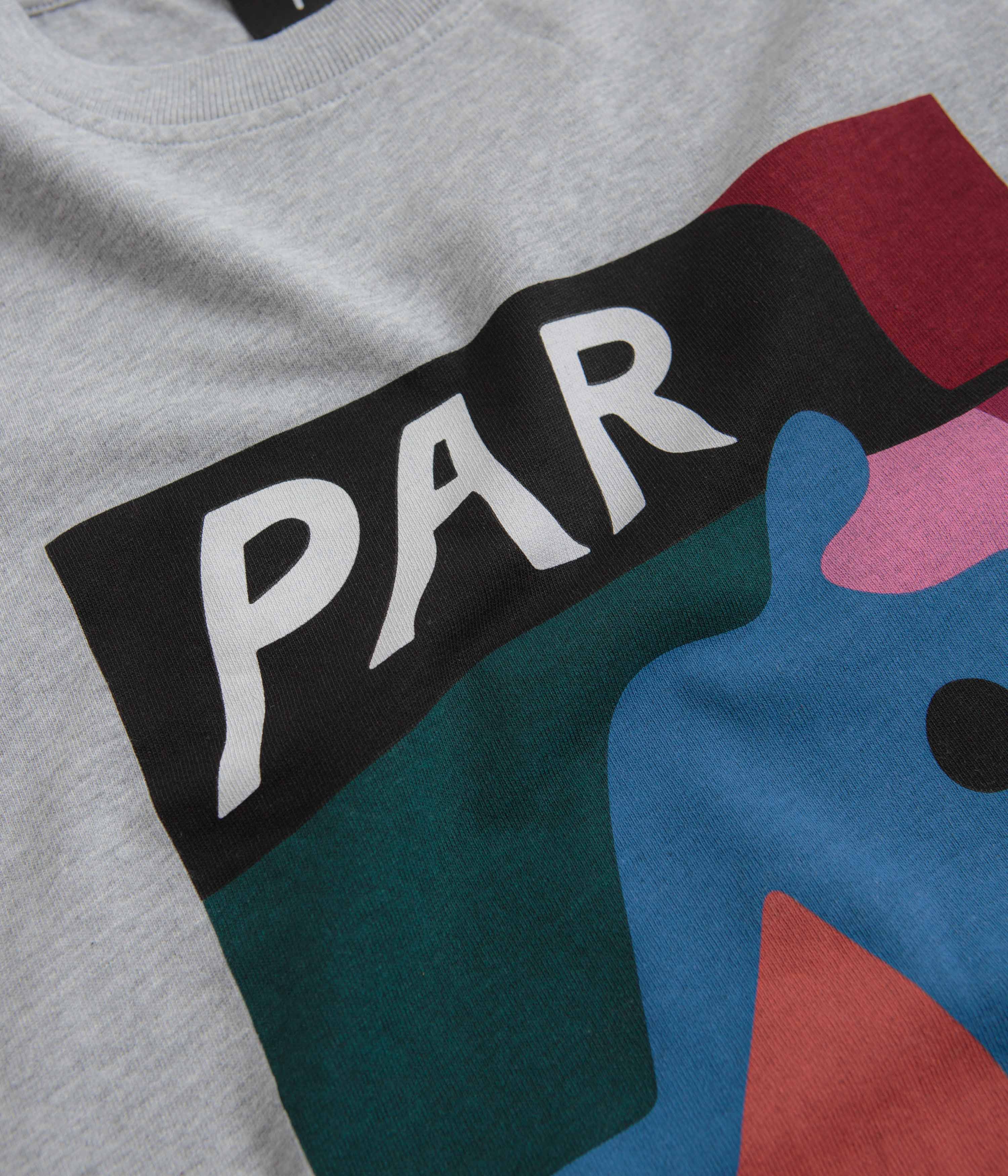 Parra Ghost Caves Graphic T-Shirt - Heather Grey | Trendy Streetwear for Casual Outfits & Urban Fashion