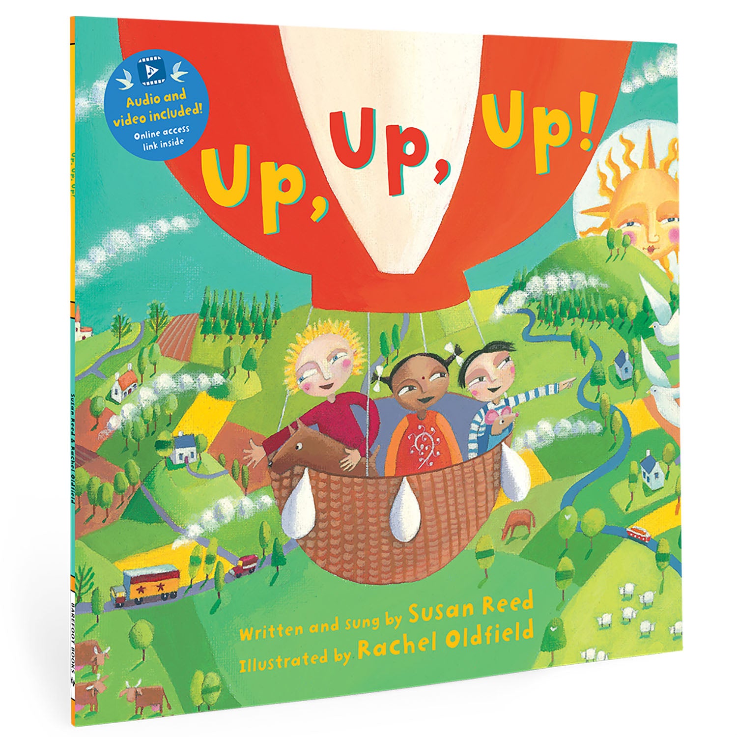 Barefoot Books Kindergarten Transportation Singalongs 4 Book Set - Fun Learning Books for Kids | Perfect for Classroom Read-Alouds & Homeschooling Activities