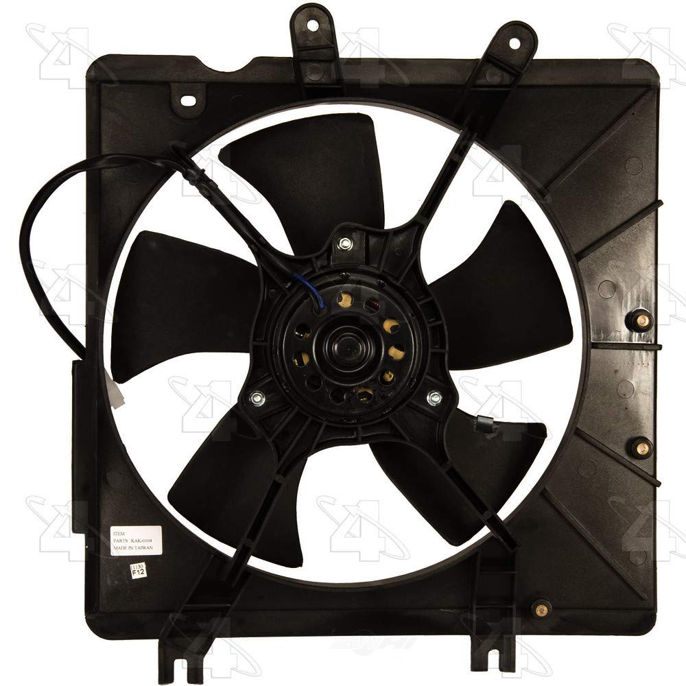 Four Seasons Engine Cooling Fan Assembly 76093 - High Performance Cooling Fan for Car & Truck Engines - Perfect for Overheating Prevention & Temperature Regulation