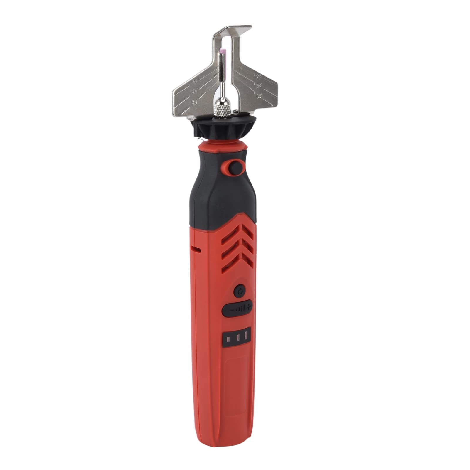 FOUF 3.6V Cordless Electric Chainsaw Sharpener Kit - 18000 RPM High Speed Chain Grinder for Chainsaw Maintenance & Sharpening | Perfect for Outdoor Gardening Tools & Wood Cutting Projects