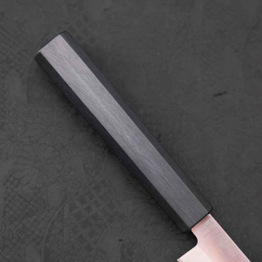 Premium Yanagiba Sushi Knife - AUS 8 High Carbon Steel, Polished Dark Blue Urushi Handle, 210mm Blade - Perfect for Sushi Chefs & Japanese Cuisine Lovers