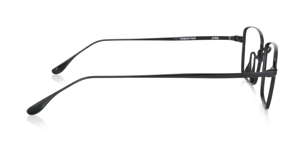 JINS SABAE IPPITSU BIG SQUARE Eyeglasses - Stylish Oversized Square Frames for Men & Women - Perfect for Work, Reading, and Fashion Accessories