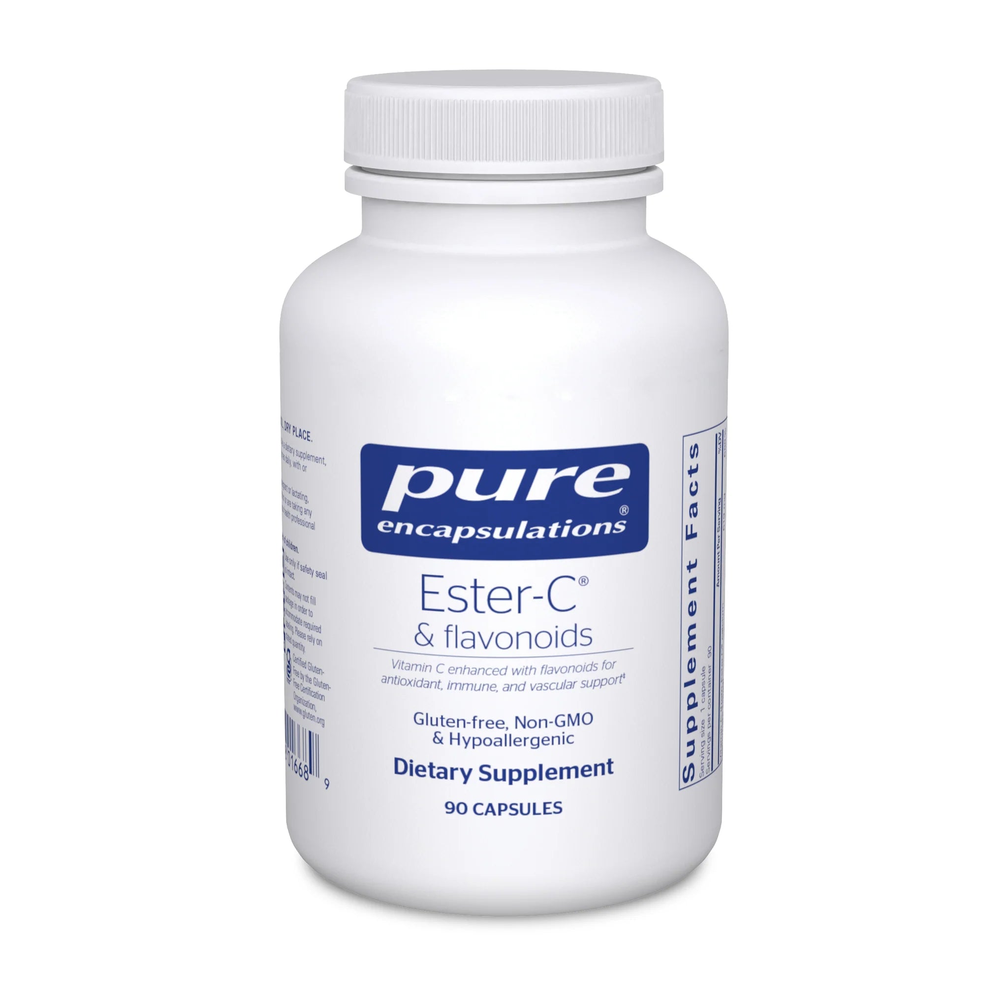 Ester C® Vitamin C with Bioflavonoids - Immune Support & Antioxidant Boost for Daily Wellness, Cold & Flu Season, and Skin Health