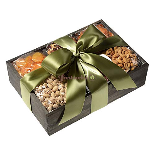 Fastachi® Gourmet Nuts & Dried Fruits Gift Tray - Premium Snack Assortment for Holidays, Corporate Gifts & Party Platters | Perfect for Christmas, Thanksgiving & Birthday Celebrations