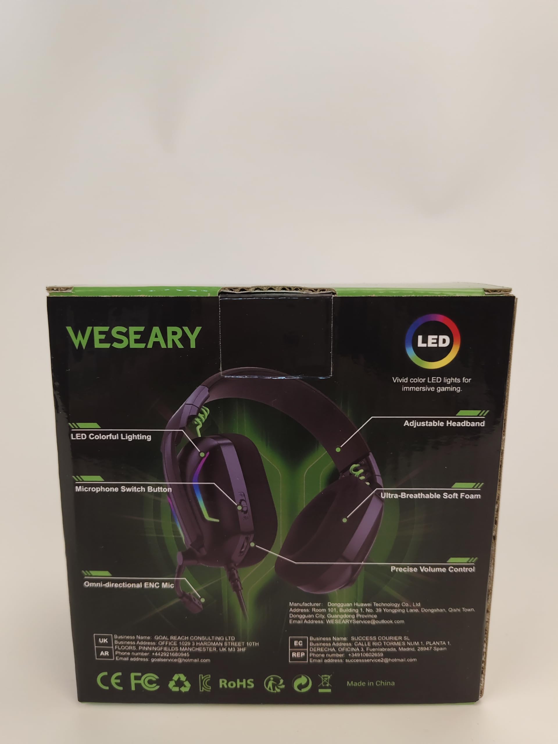 Best Wired Gaming Headset for Xbox Series X|S, Xbox One, PS4, PS5, Nintendo Switch, PC & Mobile - 50mm Drivers, Surround Sound, ENC Noise Cancelling Mic & Memory Foam Ear Cushions - Perfect for Competitive Gaming, Streaming & Online Chat