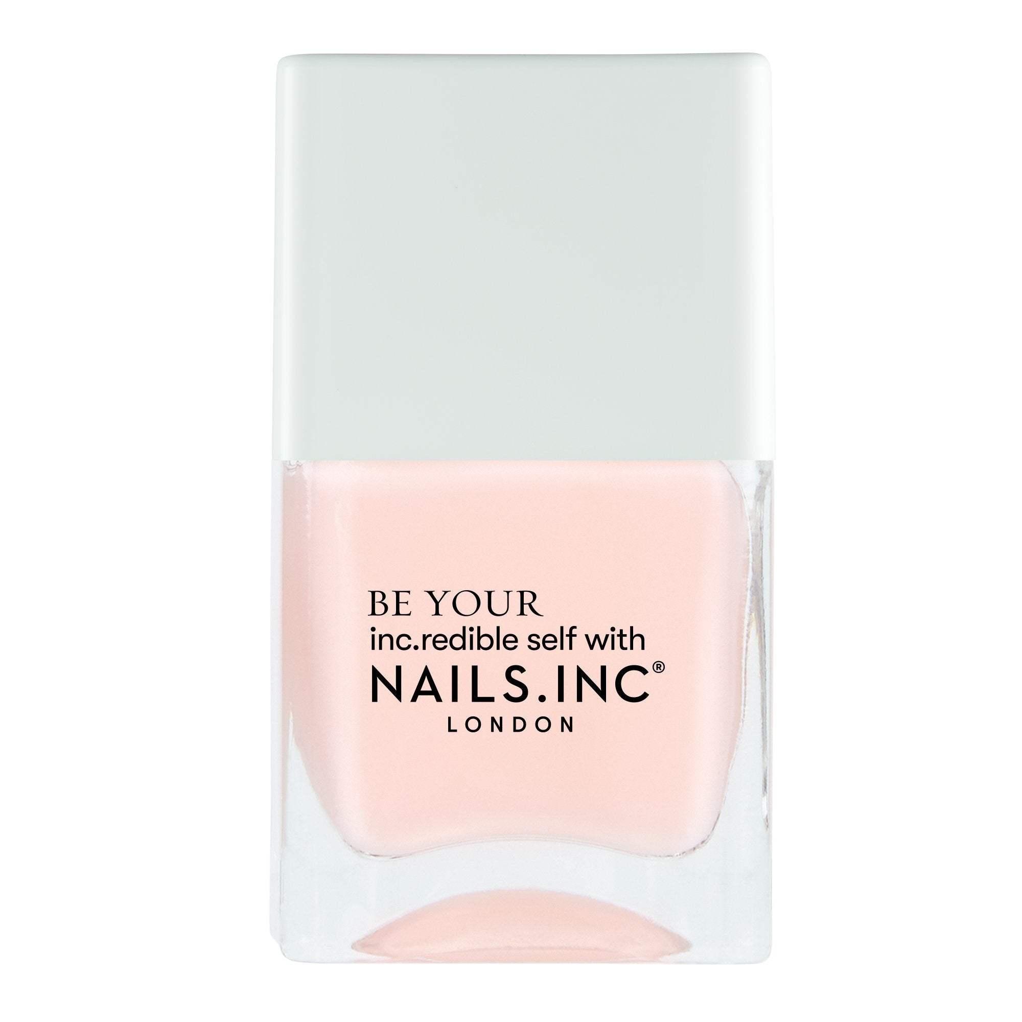 Nails Inc Glow Naturale - Natural Glow Nail Polish for Healthy, Shiny Nails | Perfect for Manicures, Pedicures, and Everyday Wear