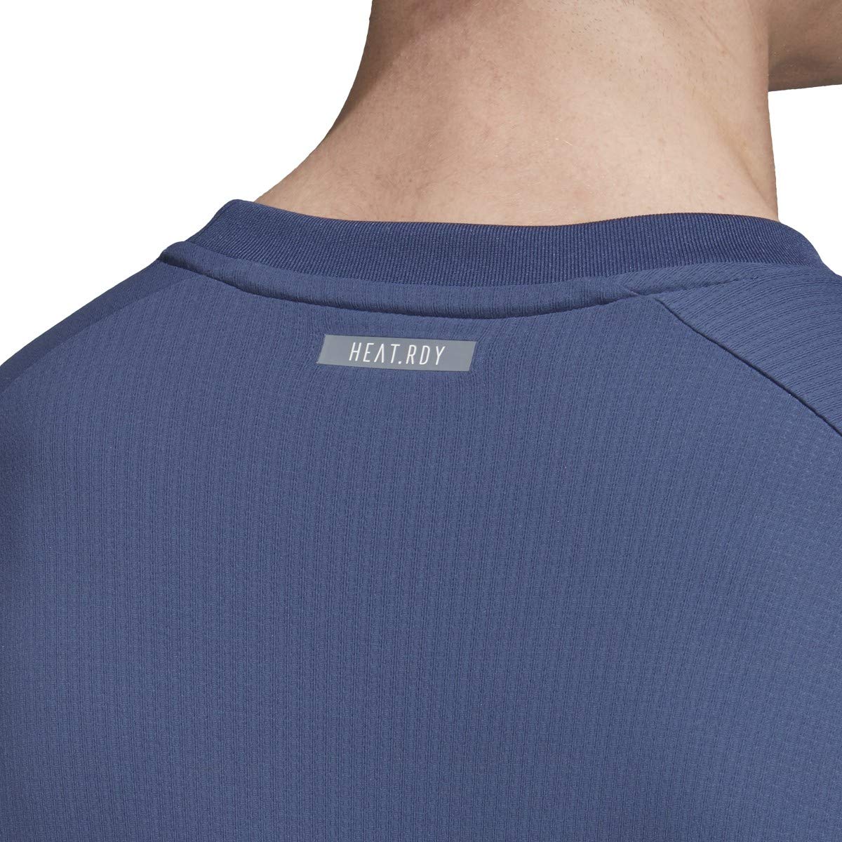 adidas Men's Heat.RDY Long Sleeve T-Shirt - Moisture Wicking Workout Top for Running, Training & Gym | Breathable Performance Shirt for Active Lifestyle