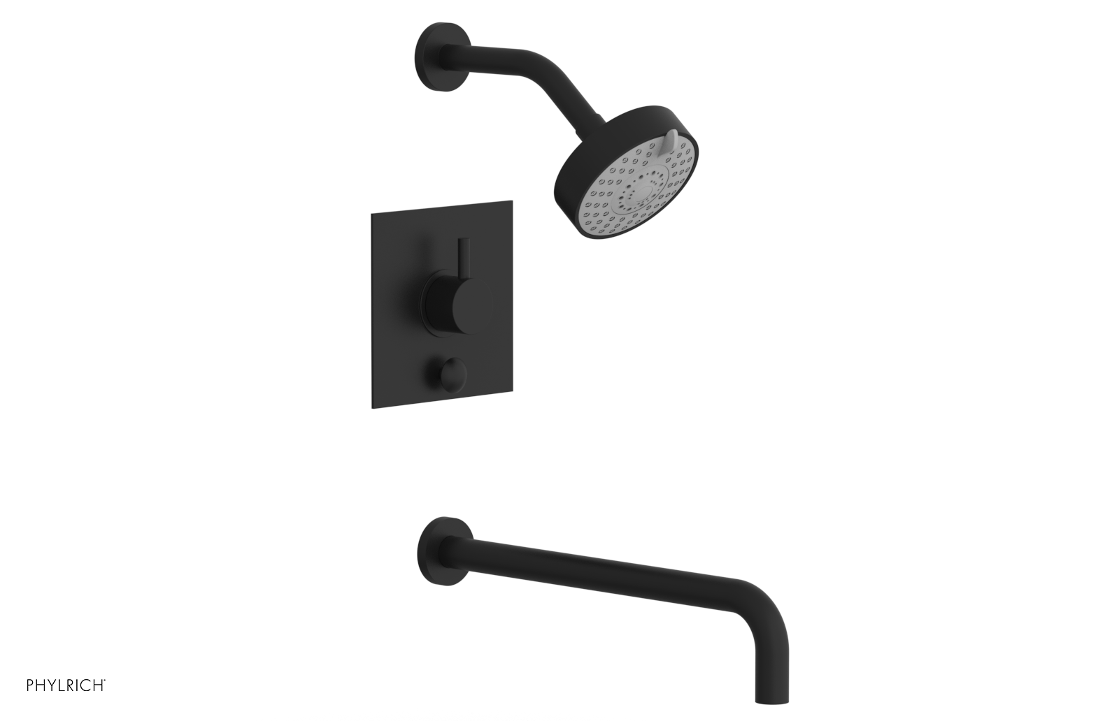 BASIC II 14 Pressure Balance Tub and Shower Faucet Set 230S 29 14 - Perfect for Modern Bathroom Renovations & Spa-Like Shower Experience