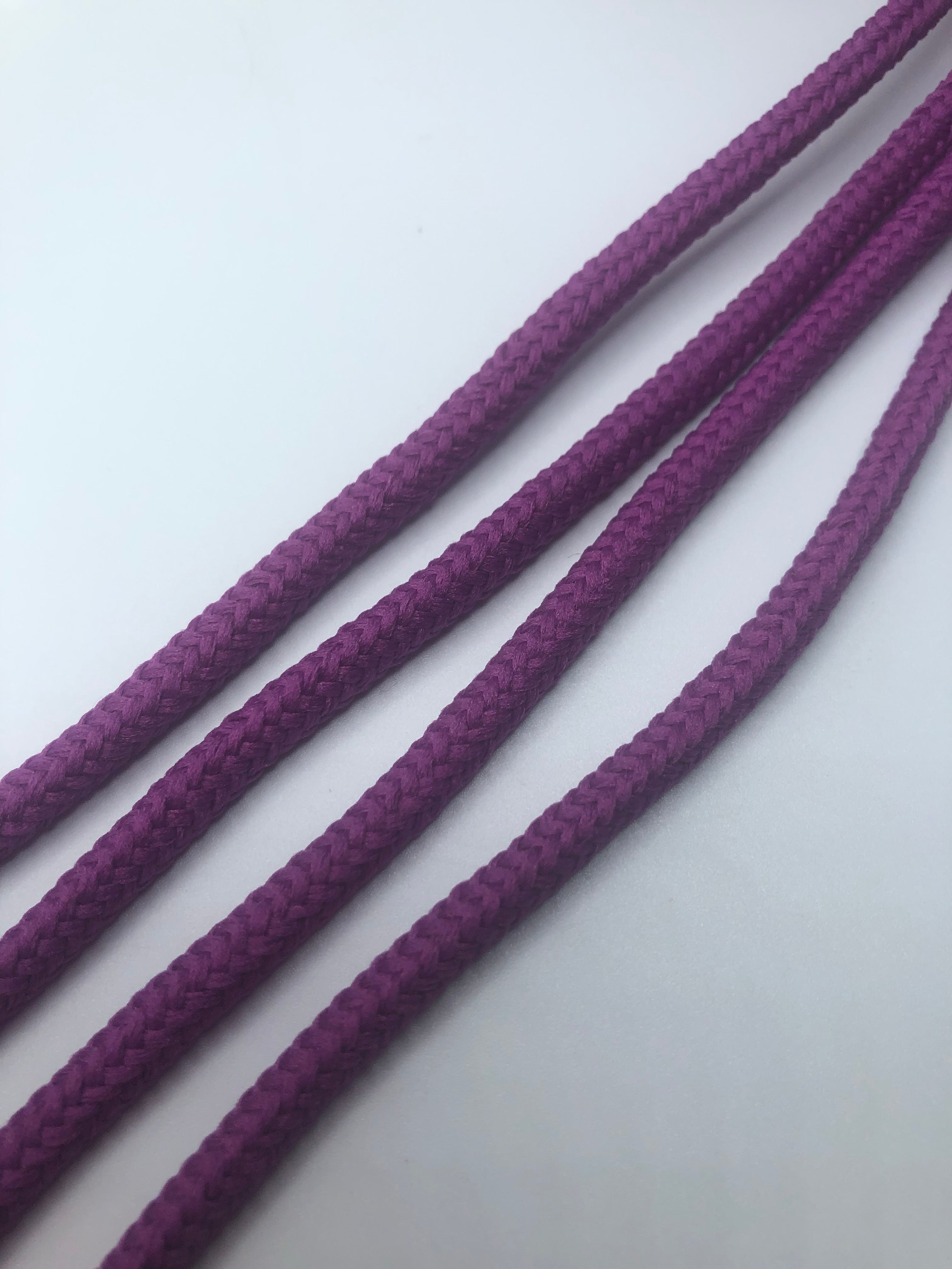 Premium Round Solid Shoelaces - Light Purple Color | Durable & Stylish Replacement Laces for Sneakers, Boots & Casual Shoes | Perfect for Running, Walking & Everyday Wear