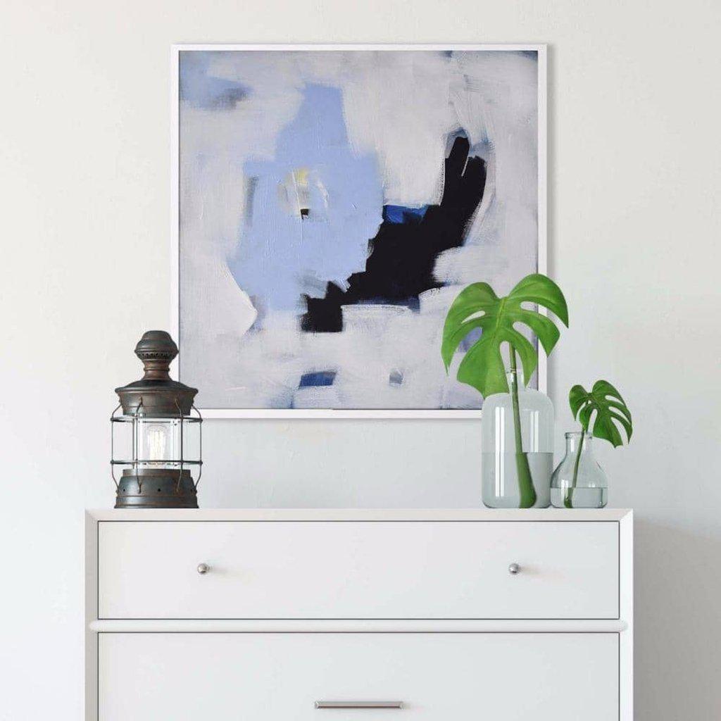 Original Abstract Art Painting - Unique Handmade Canvas Wall Decor for Living Room, Bedroom & Office | Modern Home & Office Decor