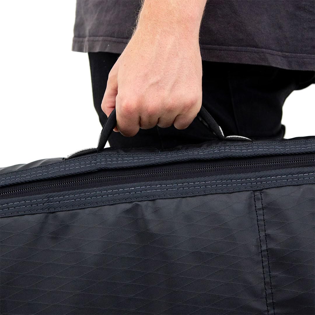 FCS Travel Funboard 2 Surfboard Cover - Waterproof & Durable Surfboard Bag for Travel Protection - Perfect for Surf Trips, Airplane Transport & Beach Storage