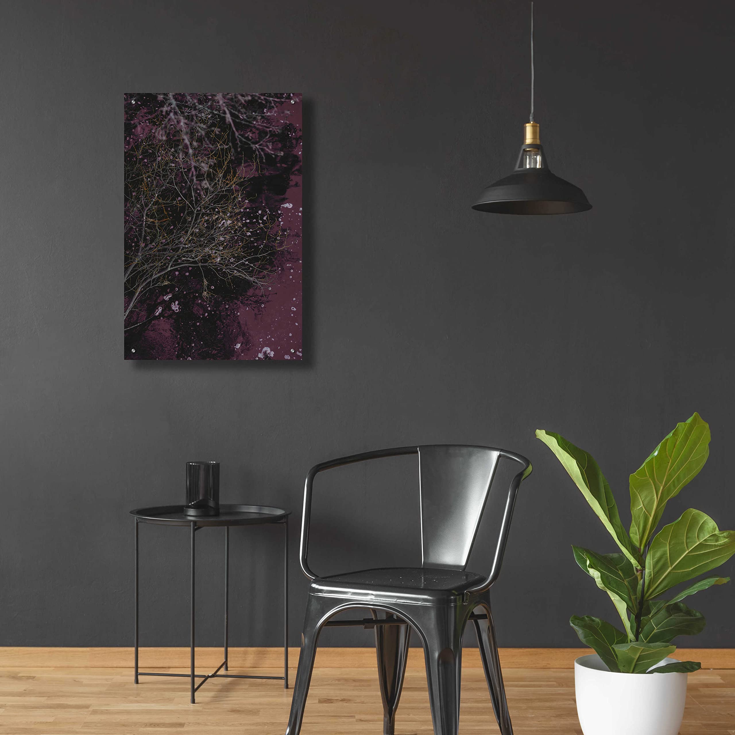 Epic Art 'River of Wine' by Design Fabrikken - Premium Acrylic Glass Wall Decor, 24x36 Inches - Modern Home & Office Wall Art for Living Room, Bedroom, Dining Area