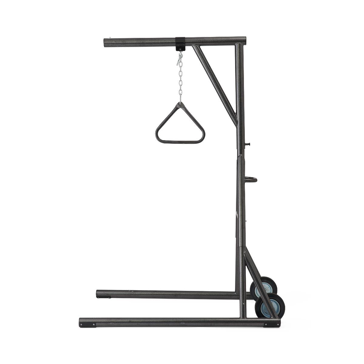 Freestanding Bariatric Trapeze with Wheels - Heavy Duty Patient Mobility Aid for Home & Hospital Use