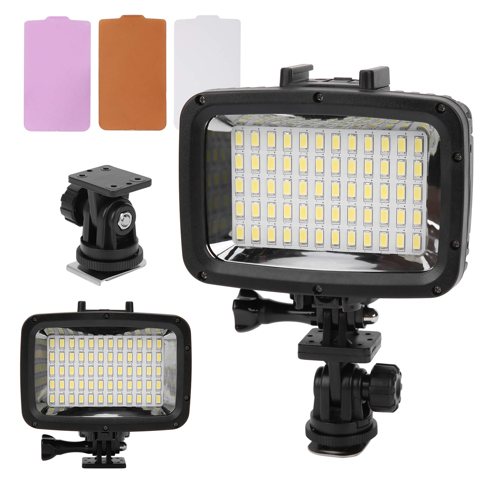 SL-101 40M Waterproof Dimmable LED Diving Light - 5500-6000K Underwater Video Fill Lamp for DSLR Camera & Photography | Perfect for Scuba Diving, Marine Exploration, and Underwater Videography
