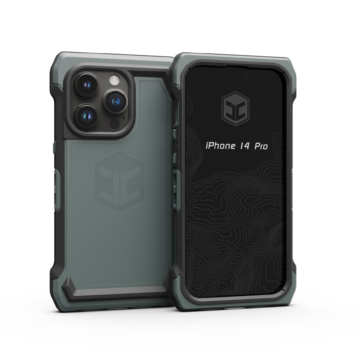 iPhone 14 Pro ENDVR Shockproof Phone Case - Premium USA Made Protective Cover for Everyday Use, Travel & Outdoor Activities