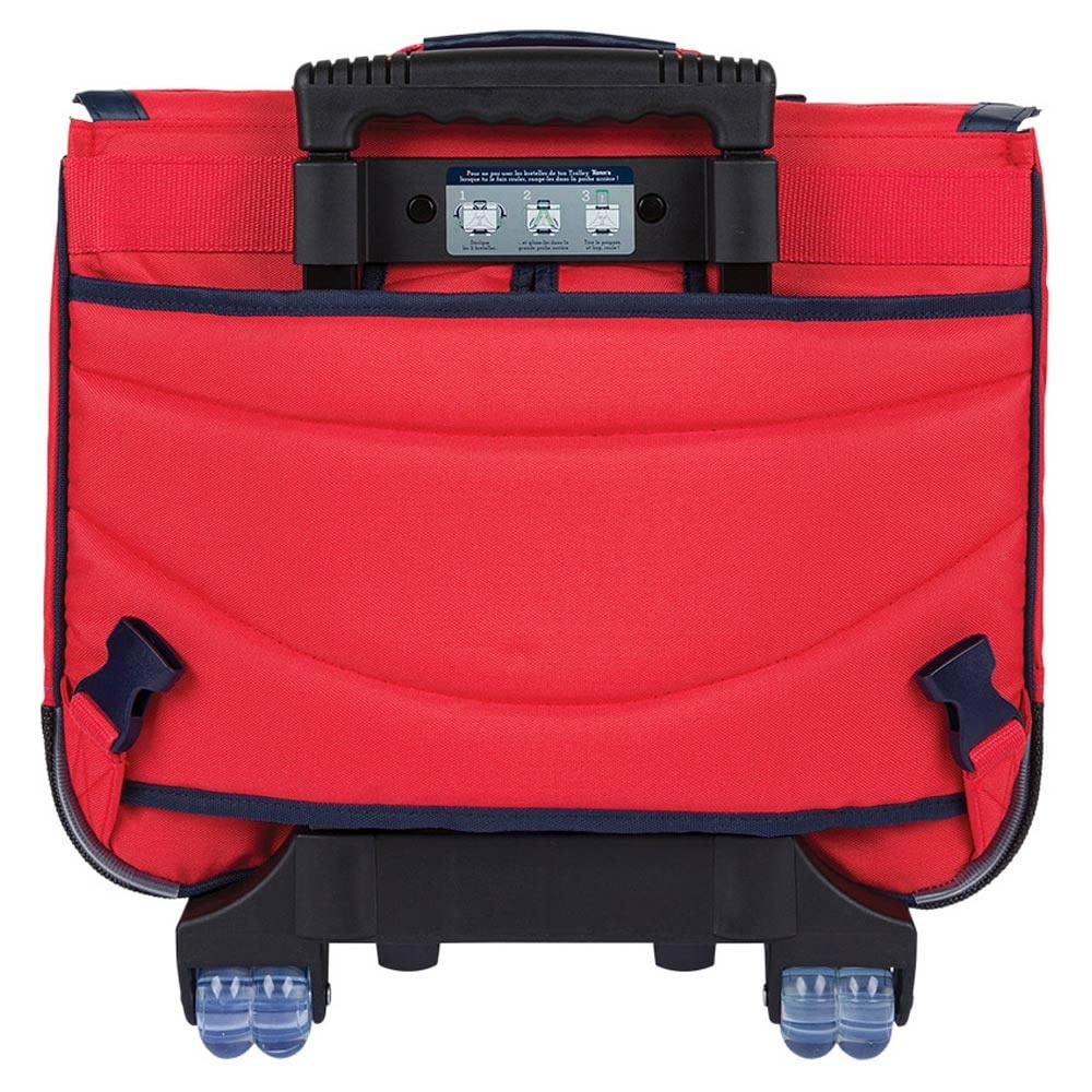 Tann's 41 cm Red Boys' Fantasy Trolley - Perfect for School, Travel & Kids' Daily Adventures