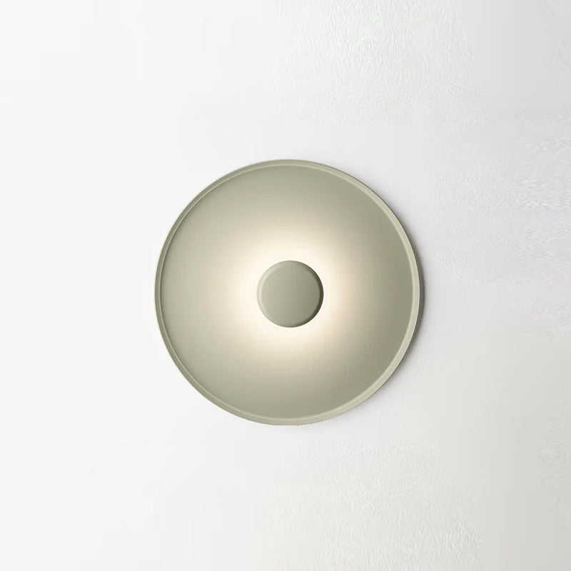Modern LED Wall Sconce Light - Dimmable Bedroom Lighting Fixture for Living Room, Hallway & Bedside - Energy Saving Home Decor (Brushed Nickel)