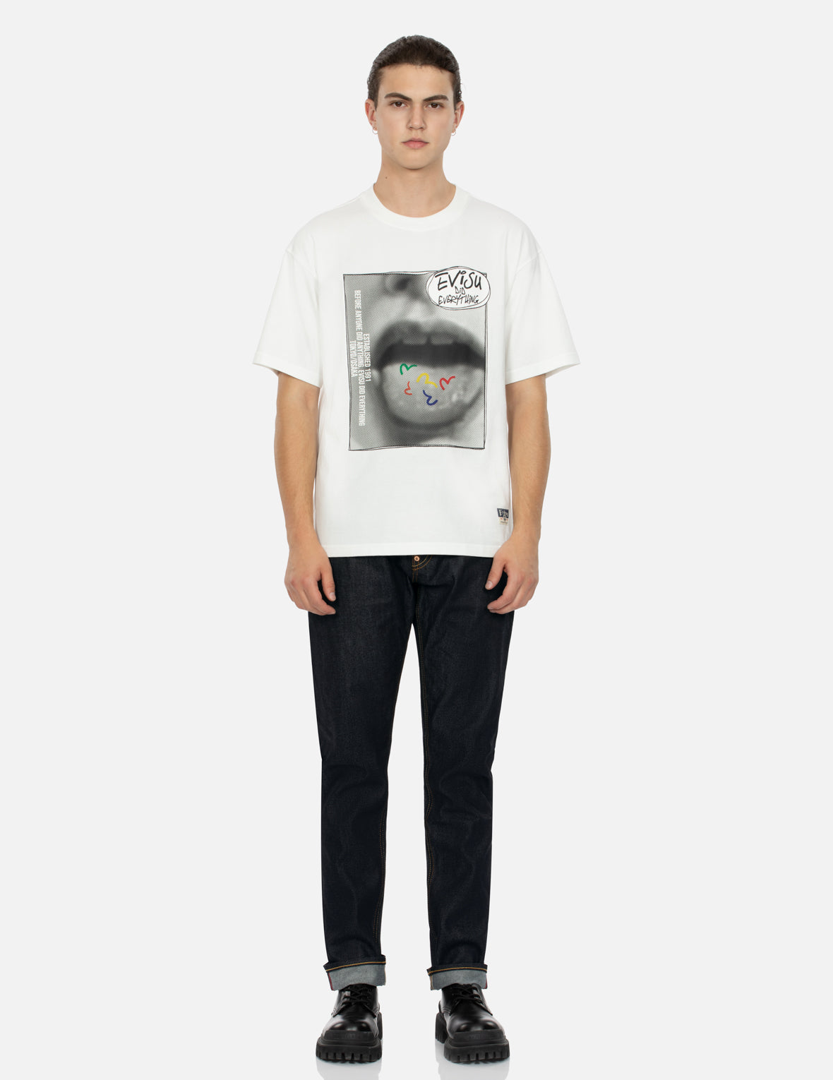 Vintage Graphic Print Relaxed Fit T-Shirt for Men - Soft Cotton Casual Tee for Everyday Wear, Street Style & Retro Fashion