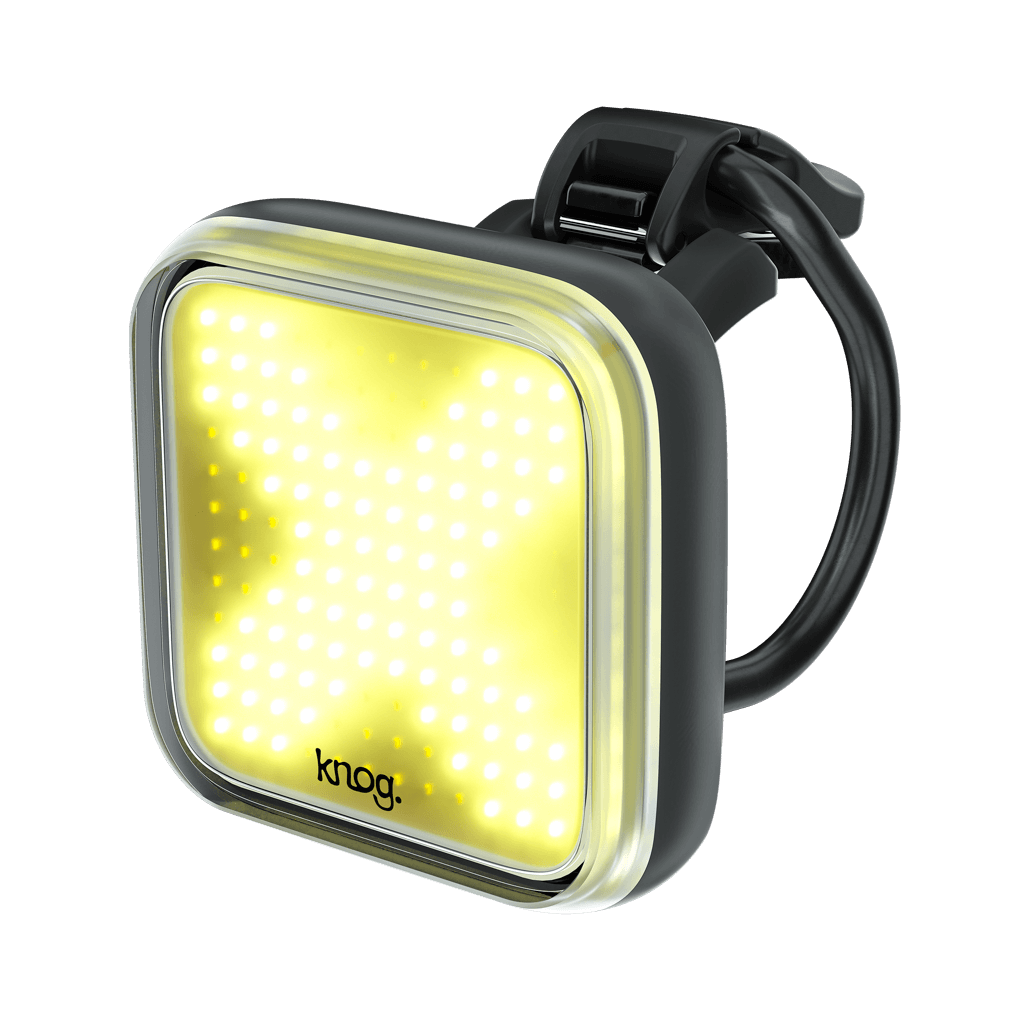 Knog Blinder X Bike Light - High Visibility LED Bicycle Headlight for Night Riding & Commuting - Waterproof & Rechargeable Cycling Safety Light for Urban & Trail Use