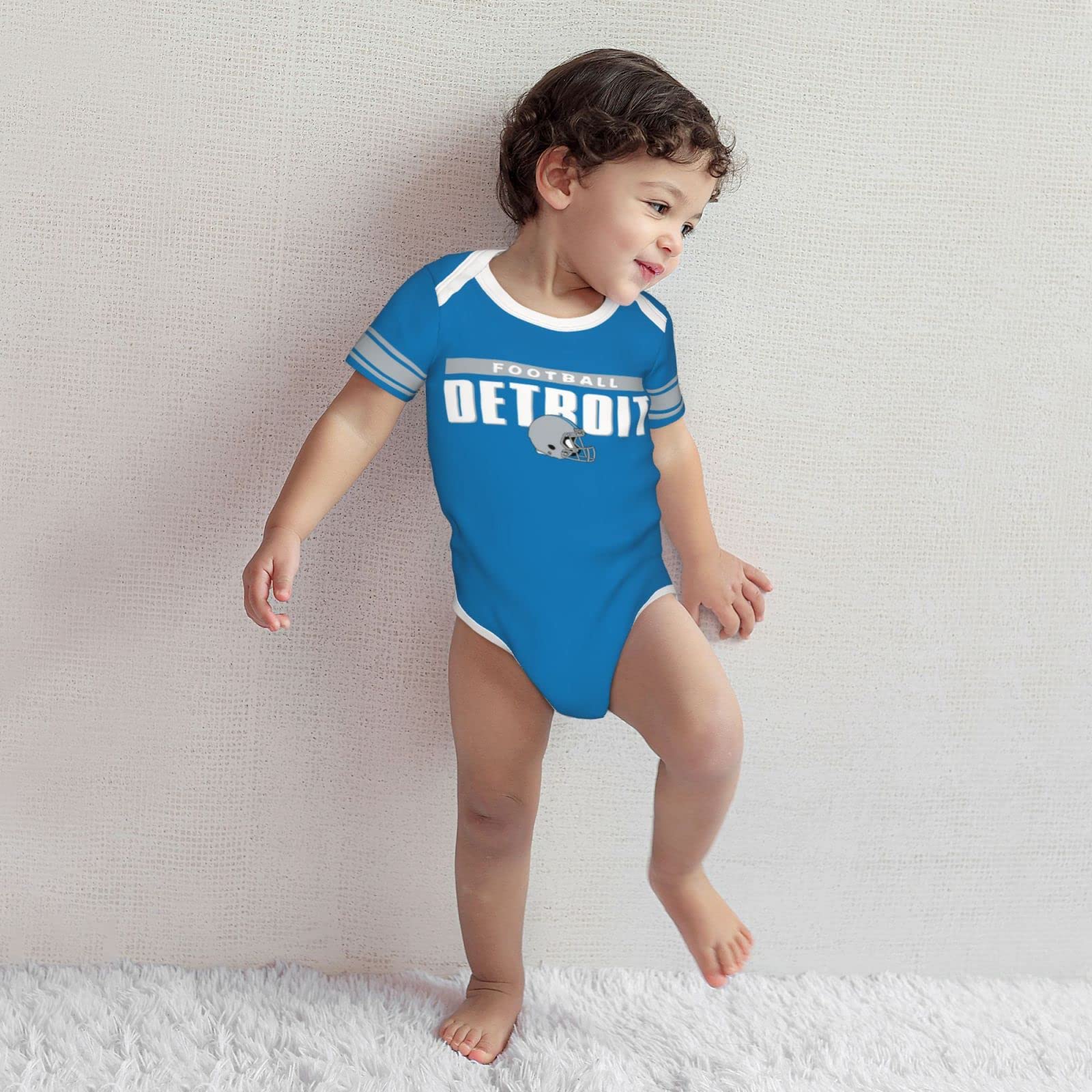 Custom Personalized Baby Clothes Set - 100% Cotton Embroidered Outfit with Name & Number - Perfect for Newborn Gifts, Christening, Birthday & Photo Shoots