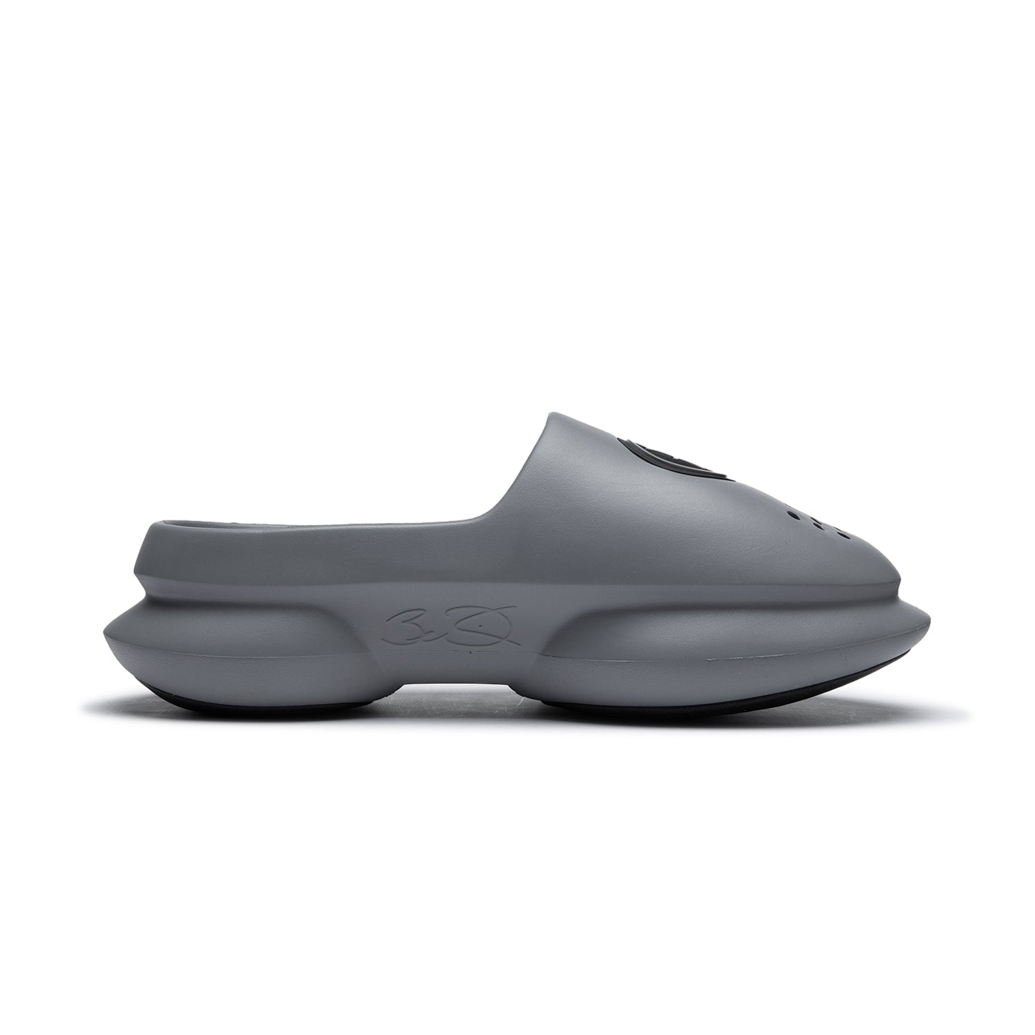 Wade Slide Gray - Comfortable Men's Casual Slip-On Shoes for Walking, Running & Everyday Wear - Perfect for Work, Travel & Outdoor Activities