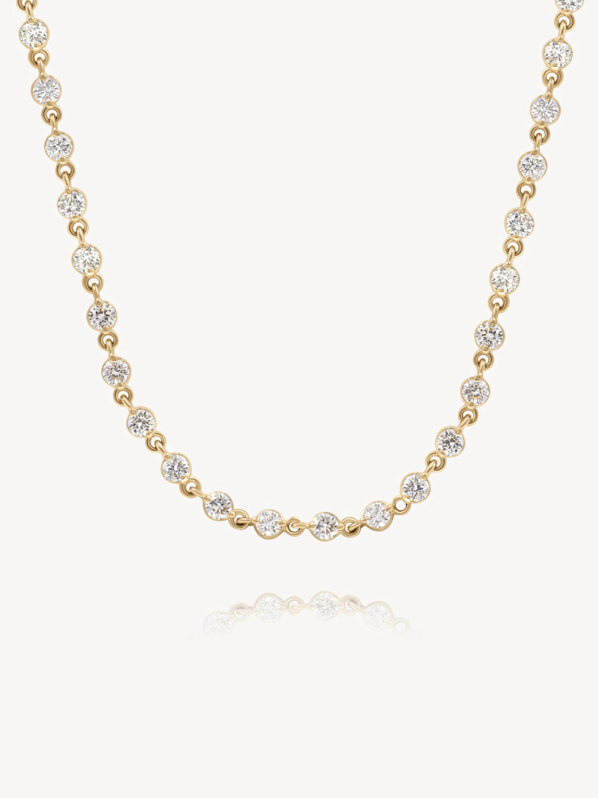 Diamond-Encrusted Choker Necklace - Elegant & Sparkling Jewelry for Women | Perfect for Parties, Weddings & Special Occasions