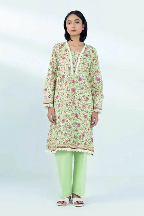Premium Cambric Pista Green Stitched Suit with Sapphire Details | Elegant Men's Formal Wear for Weddings, Business Meetings & Special Occasions