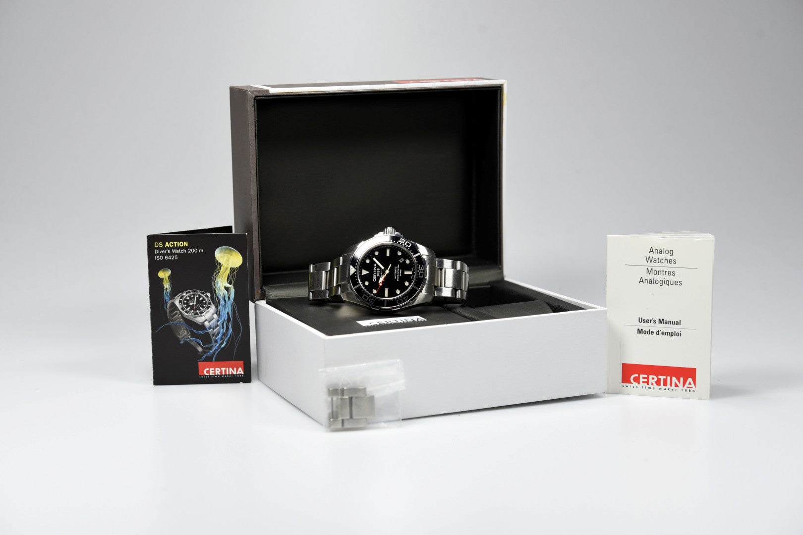 Certina DS Action C013407A Men's Automatic Watch - Pre-Owned Luxury Swiss Timepiece for Business, Travel & Everyday Wear