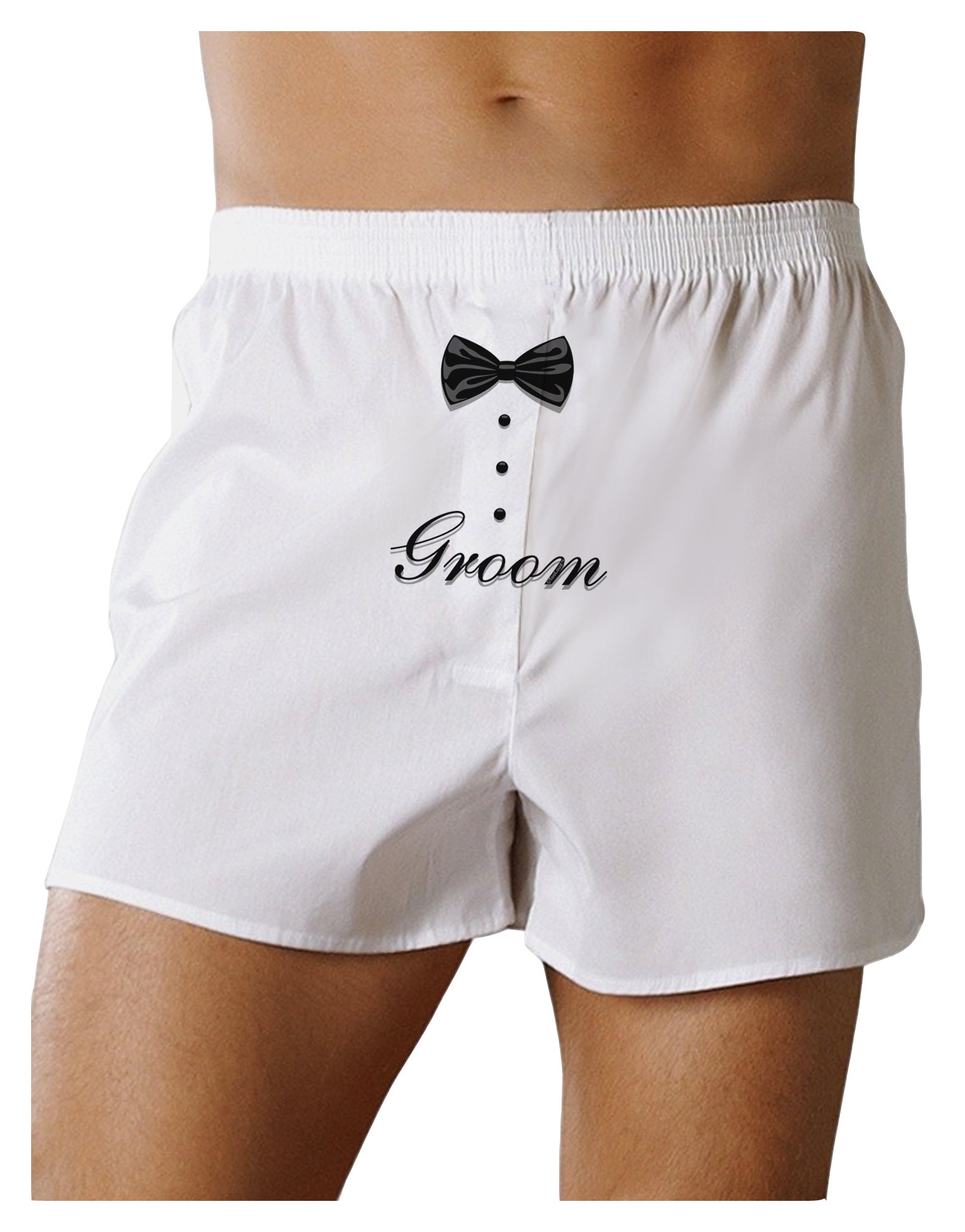 The Perfect Wedding Surprise: TooLoud Tuxedo Print Boxer Shorts