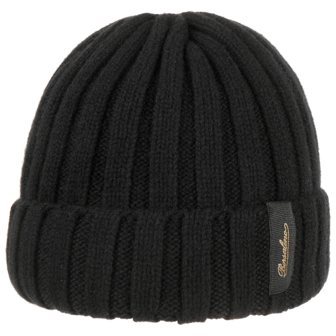Luxury Borsalino Cashmere Beanie Hat for Men & Women - Soft Winter Warm Knit Hat for Skiing, Hiking & Outdoor Activities