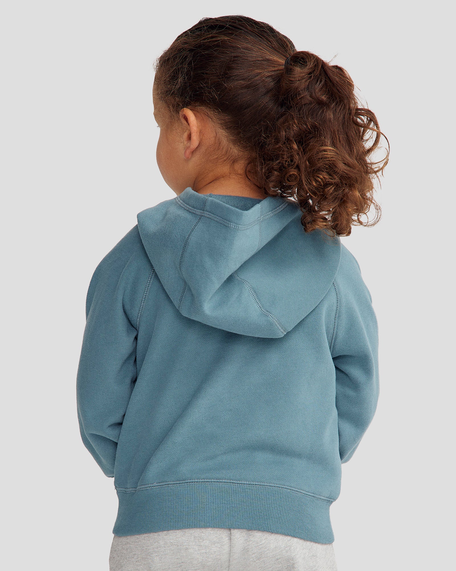 Kids' Lizard Hoodie - Washed Blue | Cute Reptile-Themed Pullover for Boys & Girls | Perfect for Outdoor Play, School & Birthday Parties