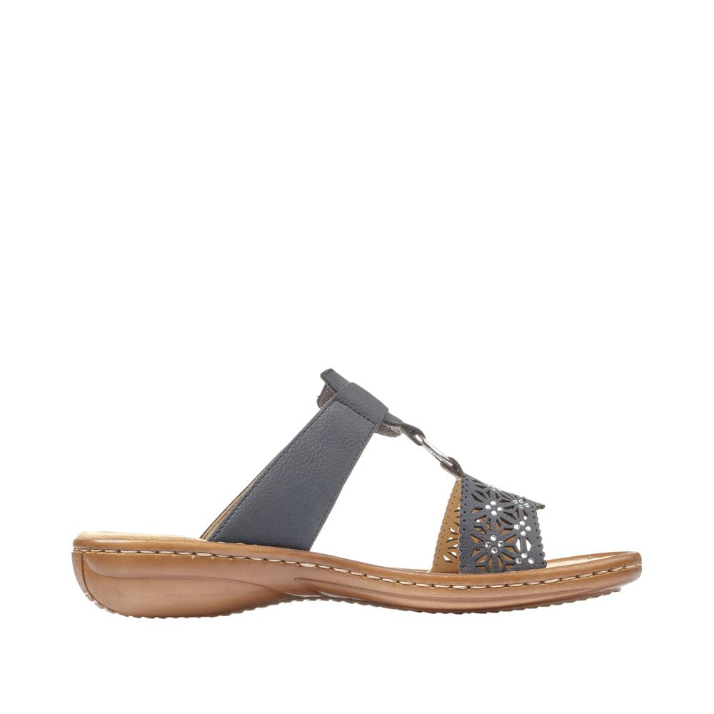 Rieker Women's Comfortable Slip-On Mules - Lightweight Casual Shoes for Walking, Office & Home Use
