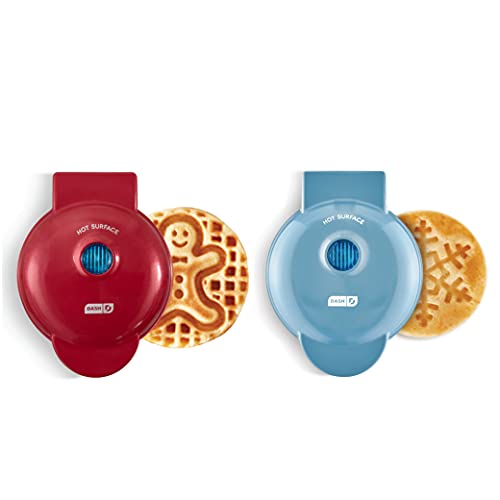Red and Metallic Blue