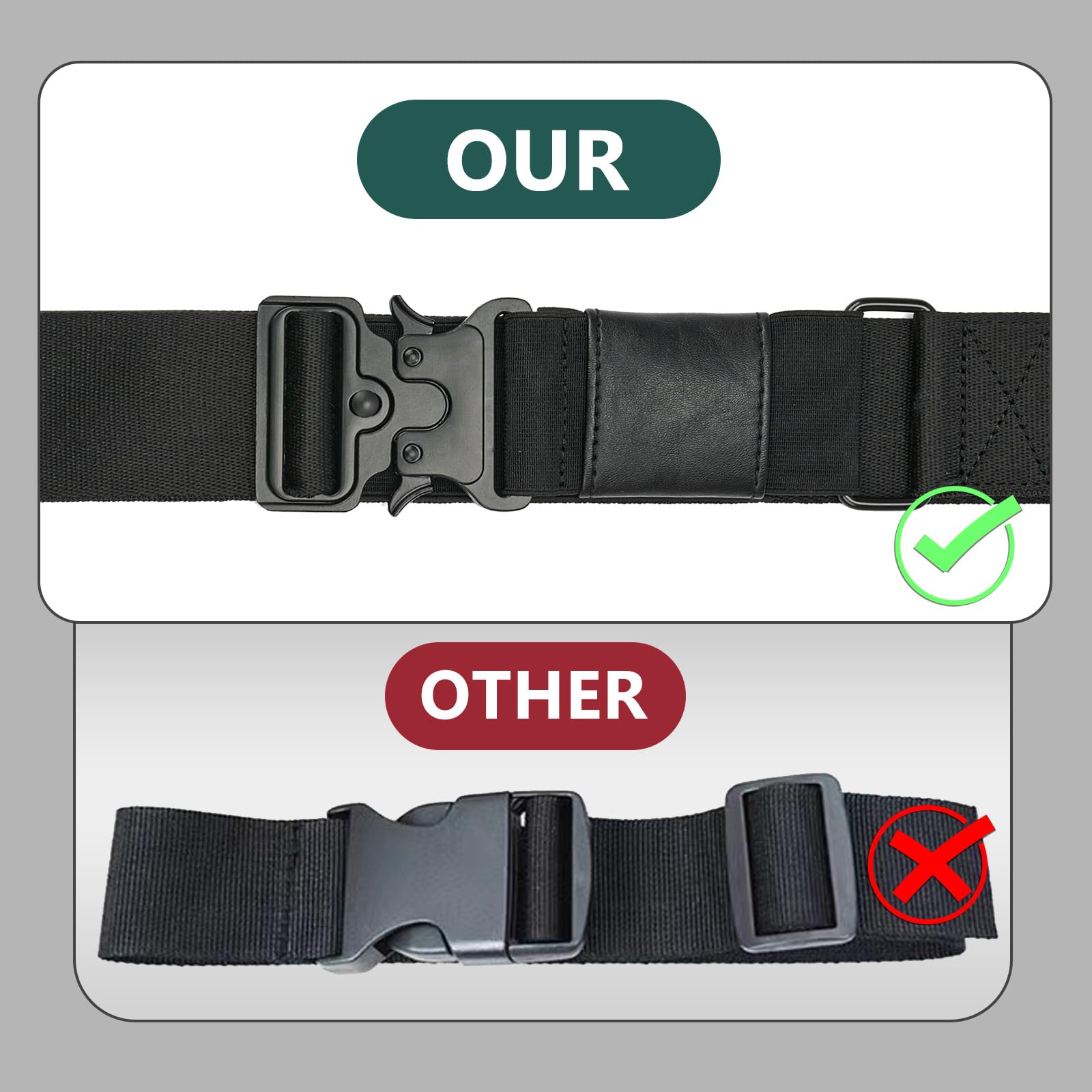 Adjustable Travel Belt for Luggage - Secure Carry On Bag Strap with Personalized Design for Women & Men (Black) | Perfect for Airplane, Train & Bus Travel Accessories