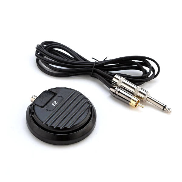 EZ Circular Footswitch - Durable & Ergonomic Foot Pedal for Guitar, Keyboard & Studio Equipment - Perfect for Musicians & Sound Engineers