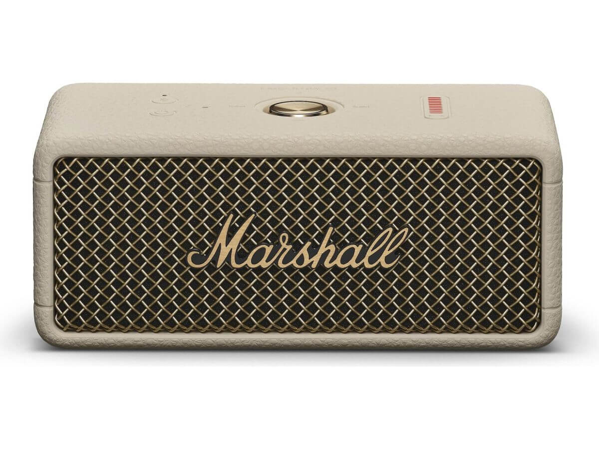 Marshall Emberton III Portable Bluetooth Speaker - Waterproof Wireless Speaker with 20+ Hours Playtime, Rich Bass & Compact Design - Perfect for Outdoor Adventures, Beach Parties & Home Use