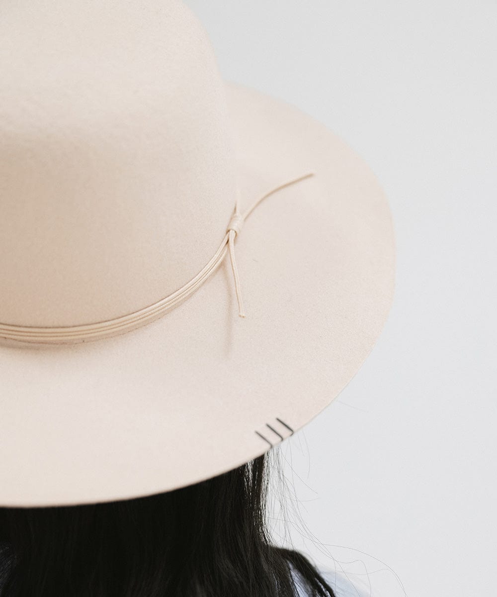 Rue Open Crown Hat - Stylish Summer Sun Hat for Women, Wide Brim Floppy Hat for Beach, Garden & Outdoor Activities