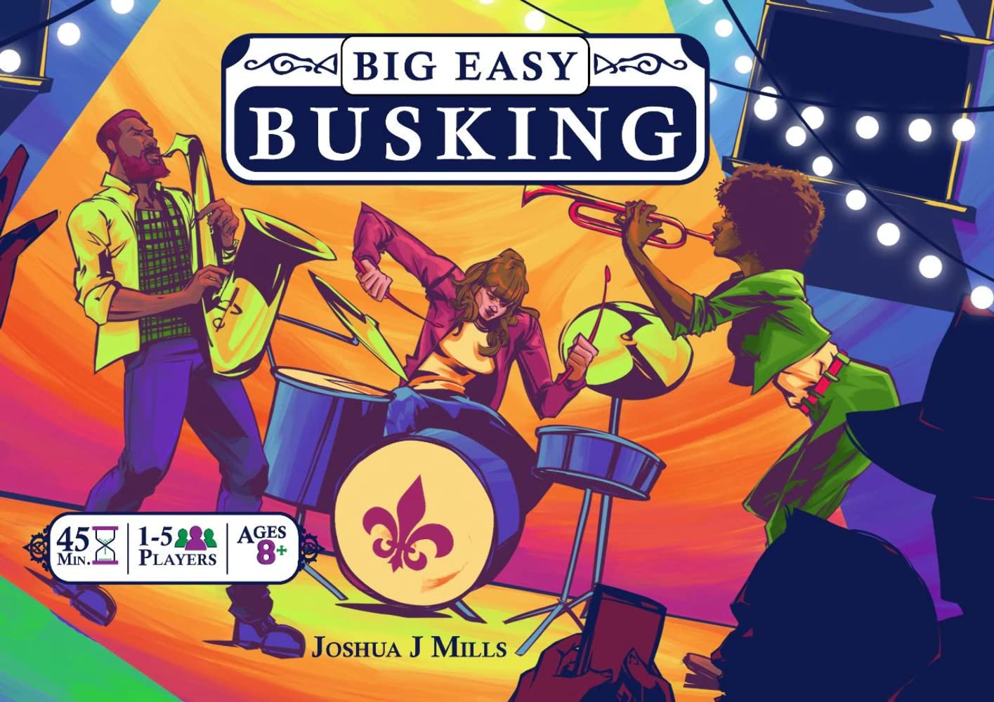 Big Easy Busking Card Game - Fun Family Board Game for Parties & Travel